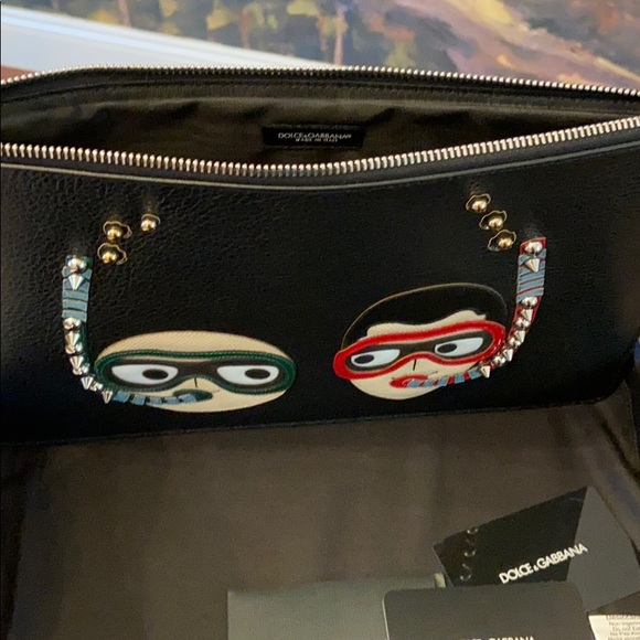 Authentic Dolce & Gabbana Leather Pouch - Picture 10 of 14